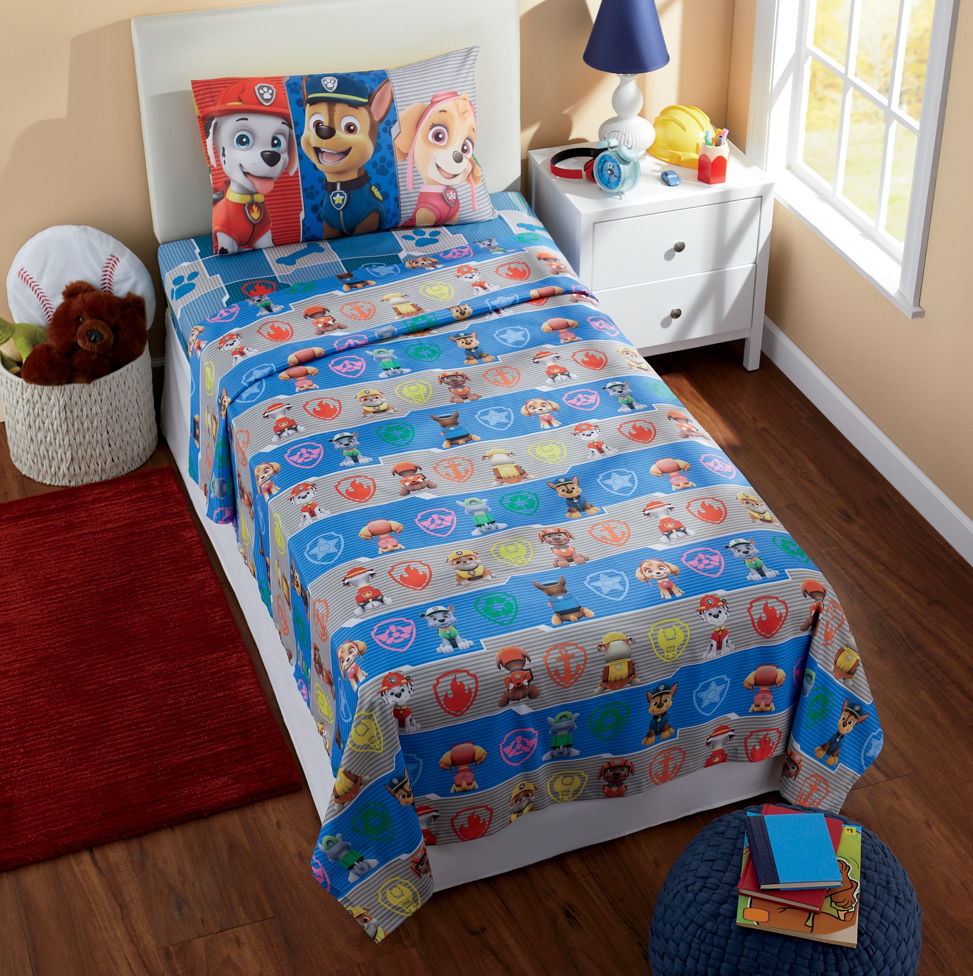 paw patrol bedroom furniture set