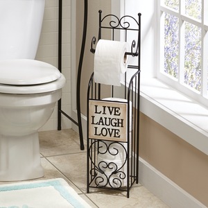Live Laugh Love Toilet Paper Holder,