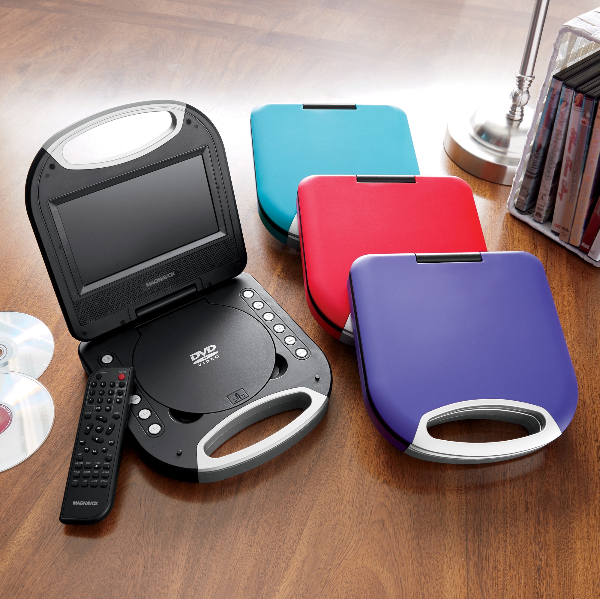 Magnavox 7" Portable DVD/CD Player, , large