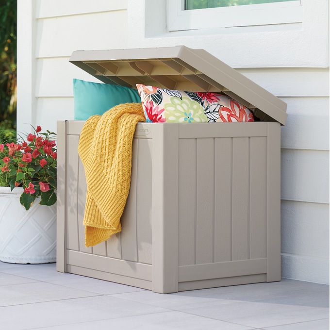 Suncast Outdoor Storage Cube, , large