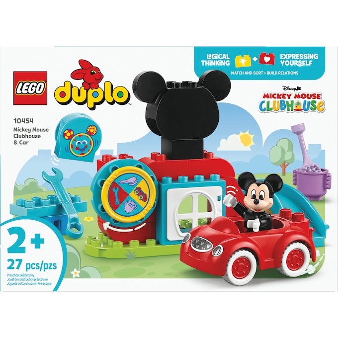 LEGO DUPLO Mickey Mouse Clubhouse & Car, , large