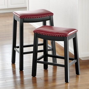 Hudson Saddle Counter Stool, , large