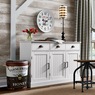 Farm Cows Enamel Plate Wall Clock, , large