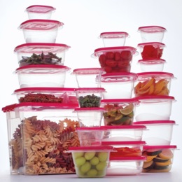 50-Piece Food Storage Set, , large