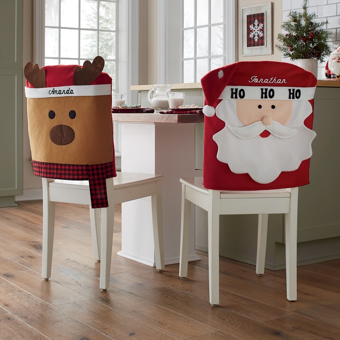 Xmas chair covers new arrivals