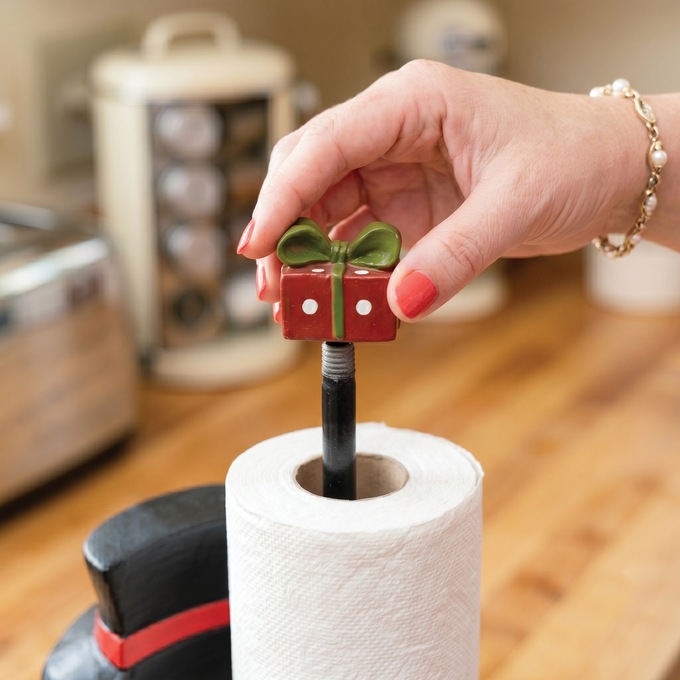 Holiday Paper Towel Holder, , large