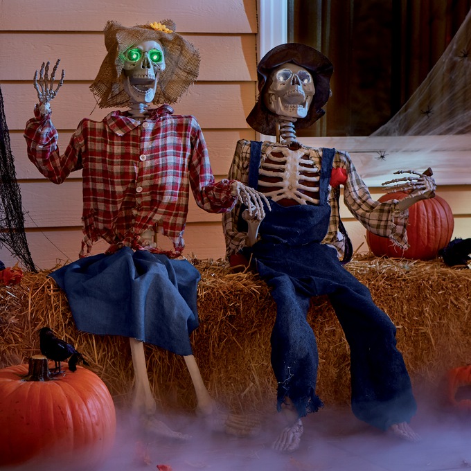 Hillbetty and Hillbilly Skeletons, , large