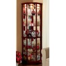 Tessa Lighted Corner Curio, , large