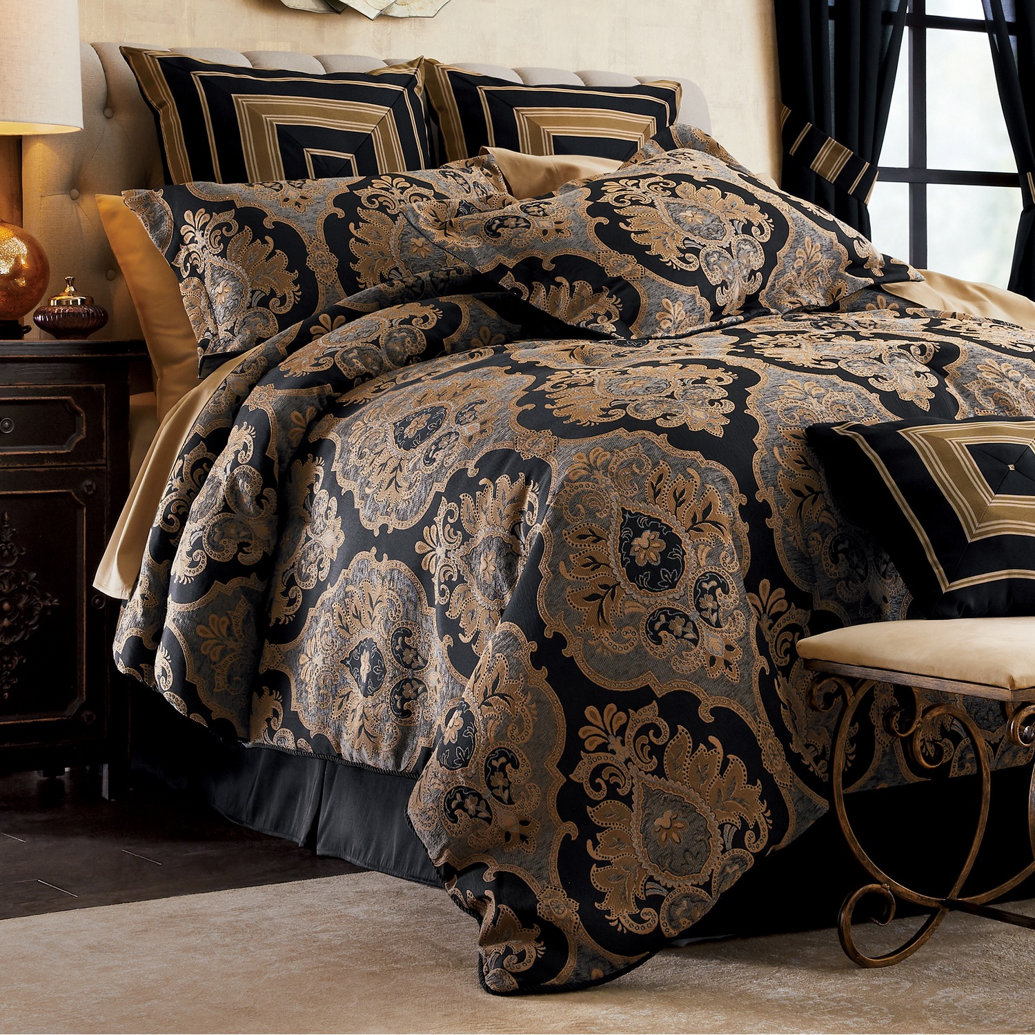 Manchester Jacquard Comforter Set Ginny's