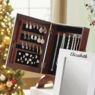 Mirrored Tabletop Jewelry Armoire, , large