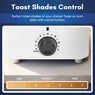 Elite Gourmet 2-Slice Cool-Touch Toaster, White, large