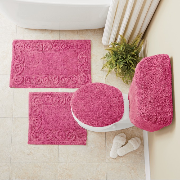 5-Piece Scroll Bath Set, , large