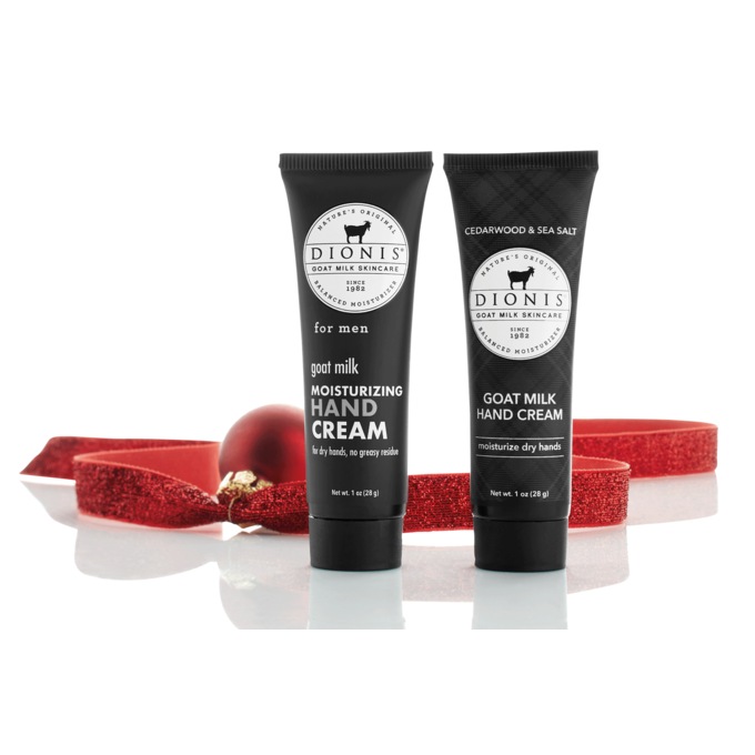 Dionis 2-Piece Goat Milk Hand Cream Gift Set, White, large