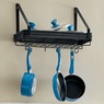 Ripple Wall Mounted Pot Rack, , large