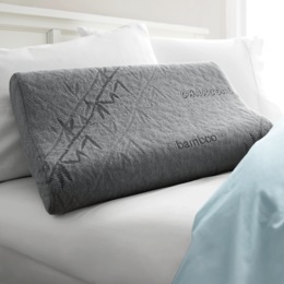 Charcoal Infused Foam Pillow, , large