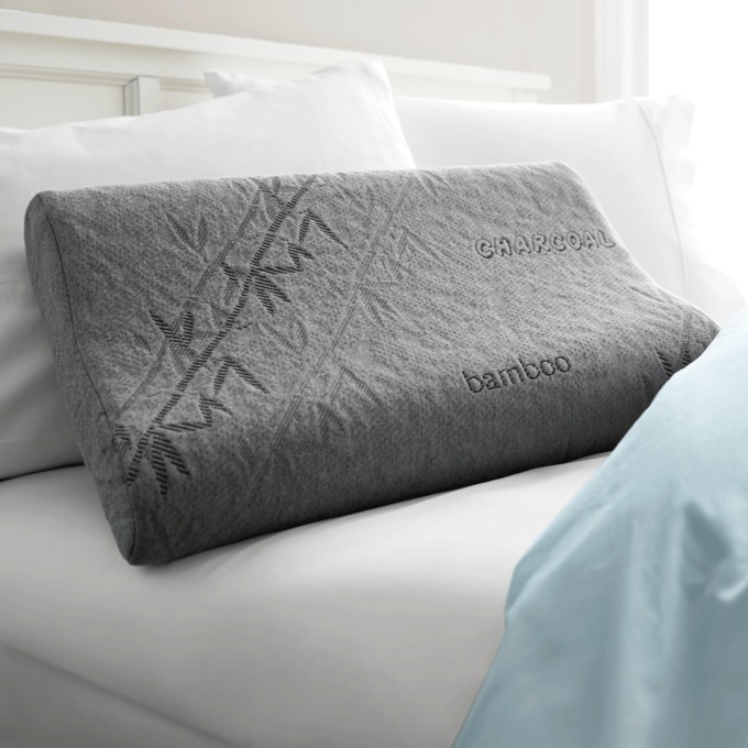 Charcoal Infused Foam Pillow, , large