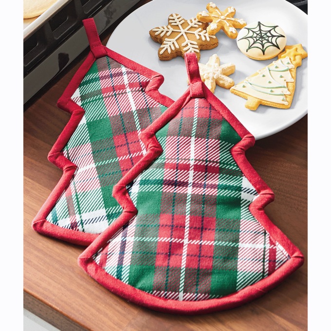 Set of 2 Shaped Potholders, , large