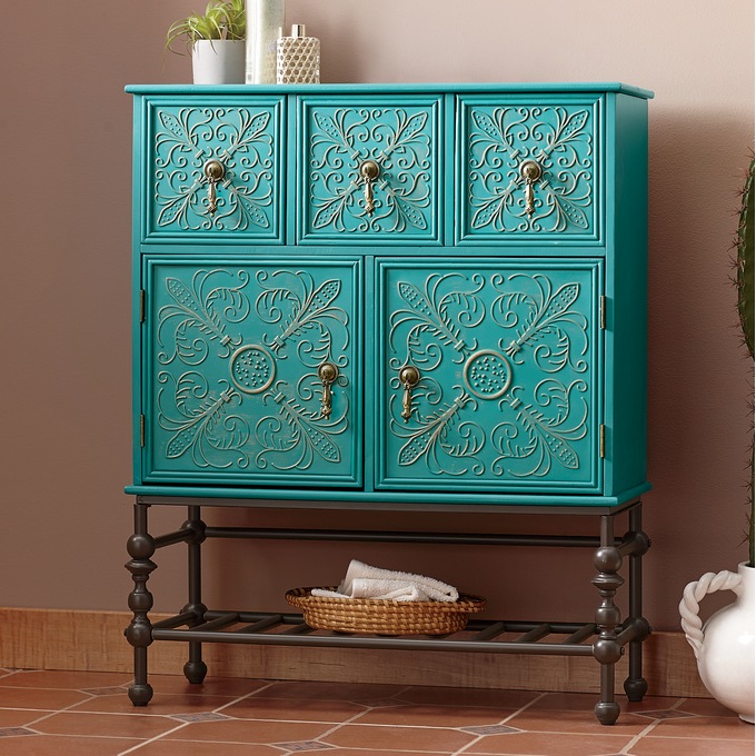 Embossed sideboard shop