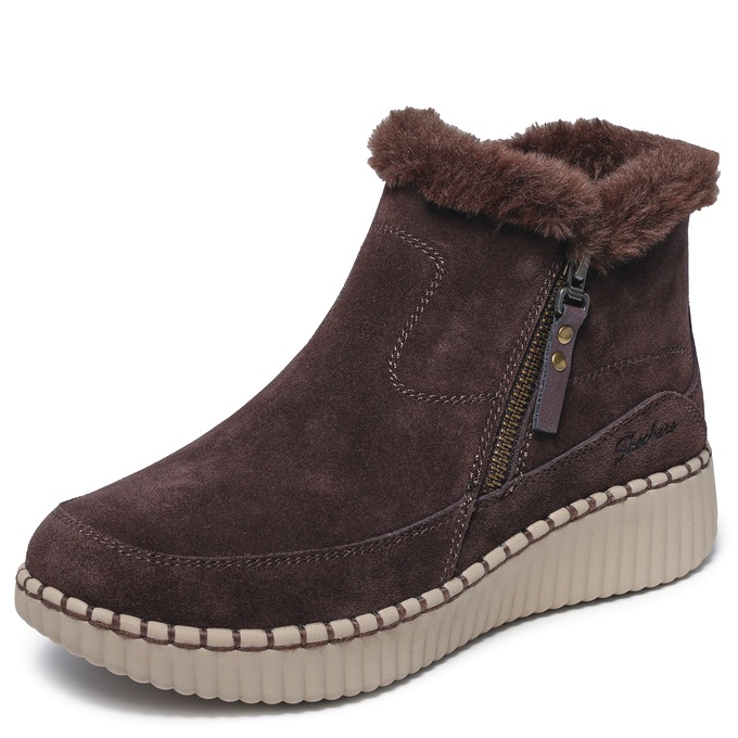 Skechers Relaxed Fit Wilshire Blvd Fresh-Zip Bootie, , large