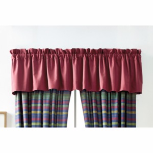 Hunter Stripe Valance, Multi, large