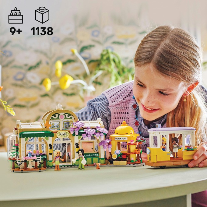 LEGO Friends Plant Café & Flower Shop, , large