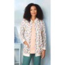 Snap-Front Cotton-Blend Women's Cardigan, , large