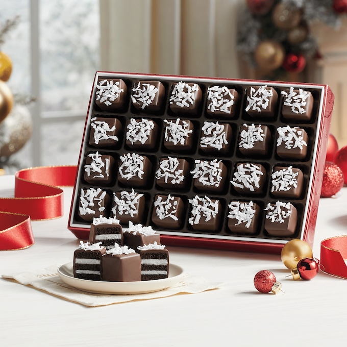 Chocolate Coconut Petits Fours, , large