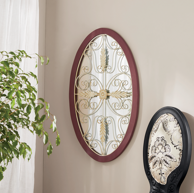 Ashford Scroll Wall Mirror, , large