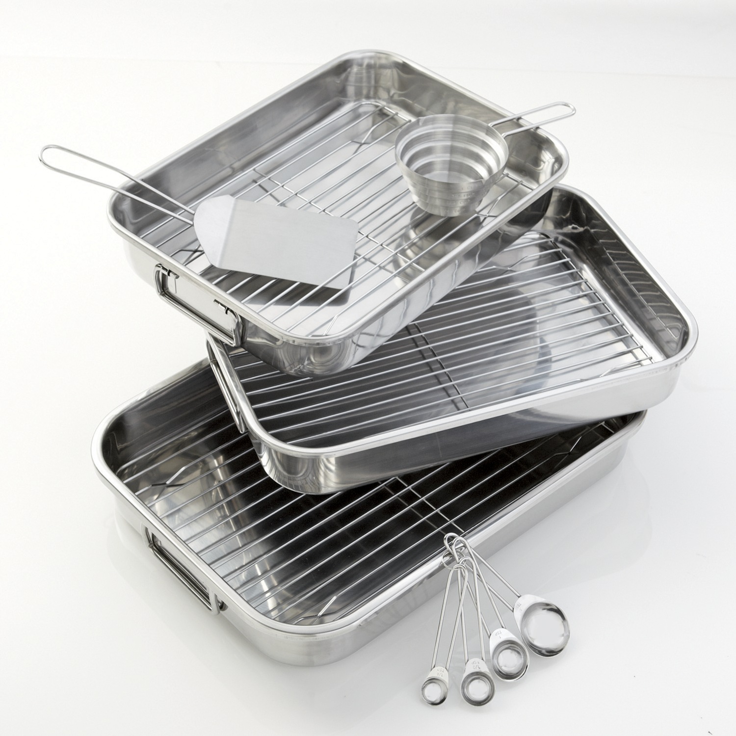 12Piece Stainless Steel Roasting Set Ginny's