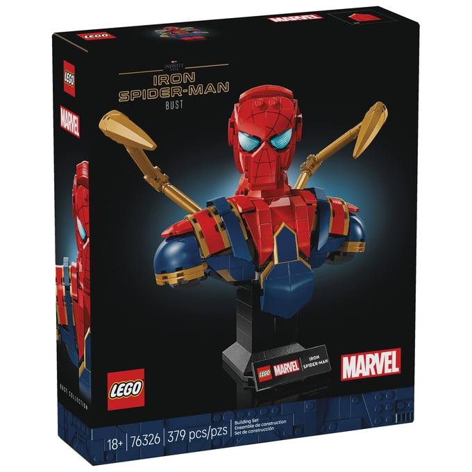 LEGO Marvel Iron Spider-Man Bust, , large