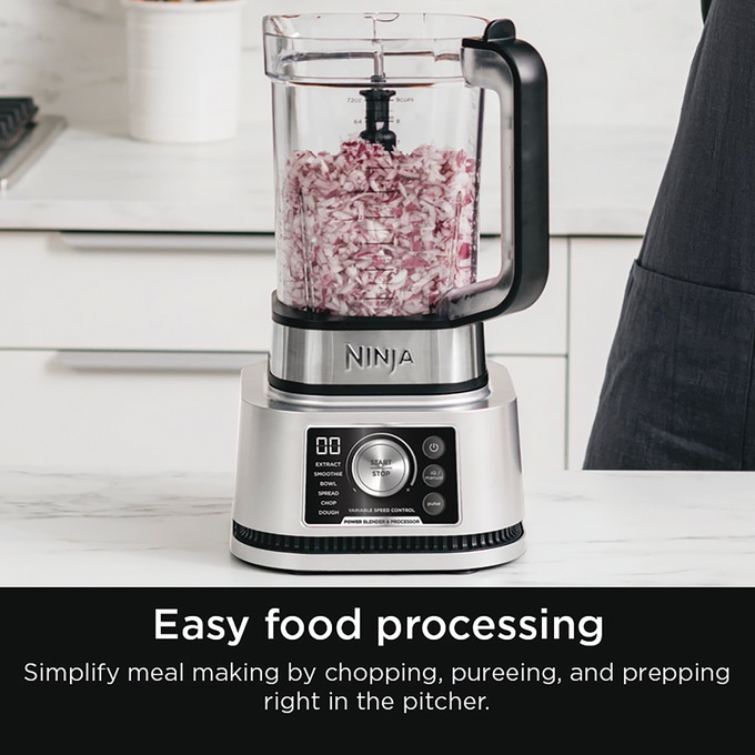 Ninja Foodi 4-in-1 Blender, Stainless Steel, large