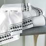 Chain-Stitch Embroidered Microfiber Sheet Set, , large