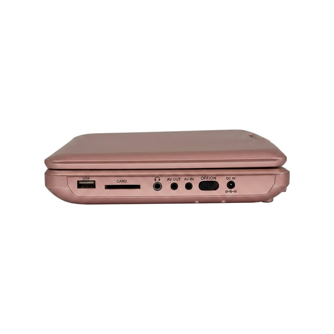Emerson 10.1" Swivel Screen DVD Player, Rose Gold, large