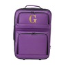 Montgomery Ward Personalized 3-Piece Soft-Sided Carry-On Set, Purple, large
