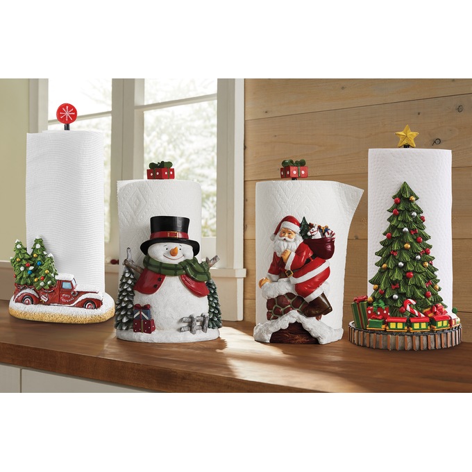 Holiday Paper Towel Holder, , large