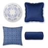 Baroque 30-Piece Medallion Comforter Set with Window Treatments, , large