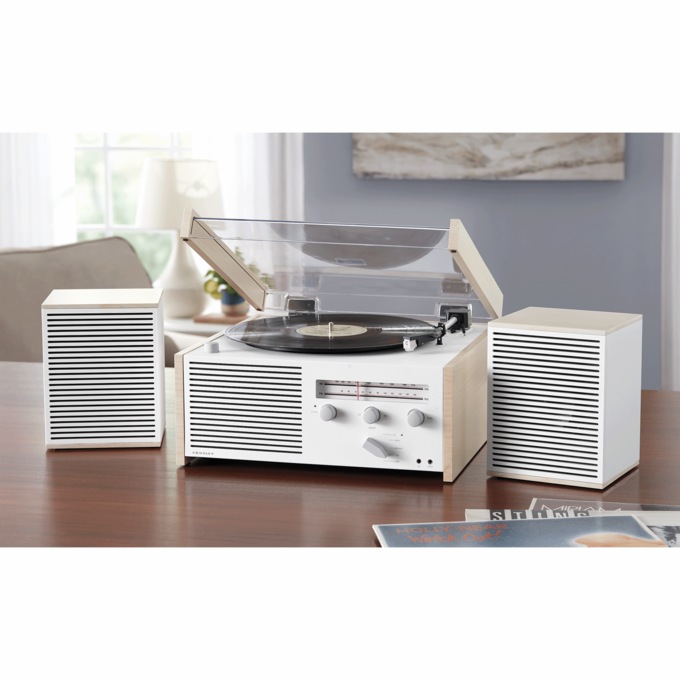 Crosley Switch II Record Player with Speakers, , large