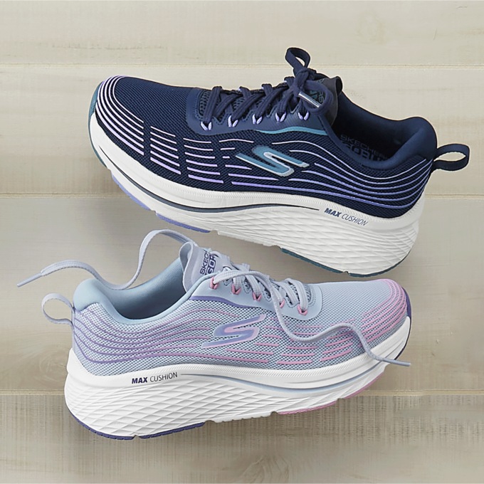 Skechers women's store max cushioning