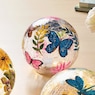 Choice of 3 Lit Glass Spring Orbs, , large