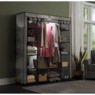 Storage Wardrobe with Lighting, , large