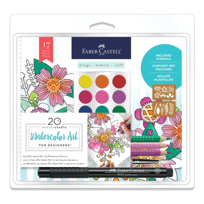 Faber-Castell Watercolor Art for Beginners, , large