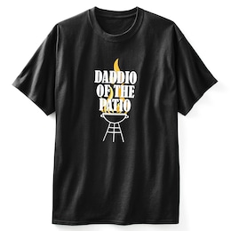 Daddio of the Patio Funny Novelty Tee Shirt in Cotton Jersey, , large