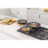 Guy Fieri Flavortown Set of 3 Laser Titanium Fry Pans, Black, large