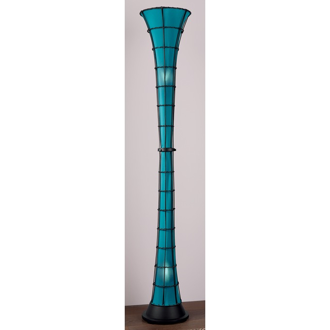 Tall Floor Lamp, Teal, large