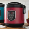 Ginny's Mini Multi Cooker, Red, large