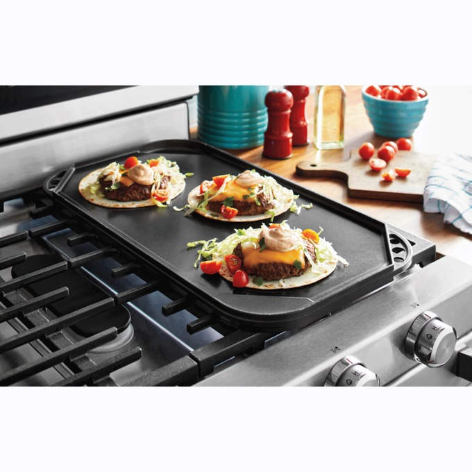 Nordic Ware 2-Burner Reversible Griddle, , large
