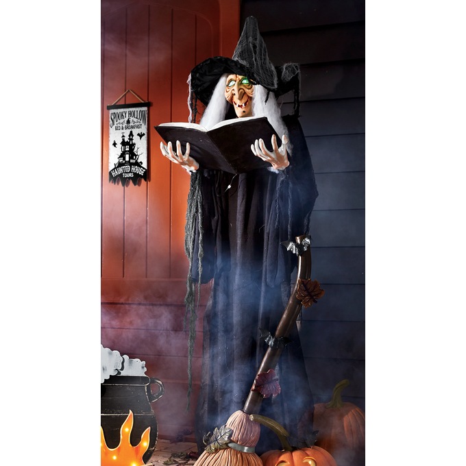Standing Witch with Lights and Sounds, , large
