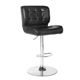 Laurel Oversized Tufted Stool, , large