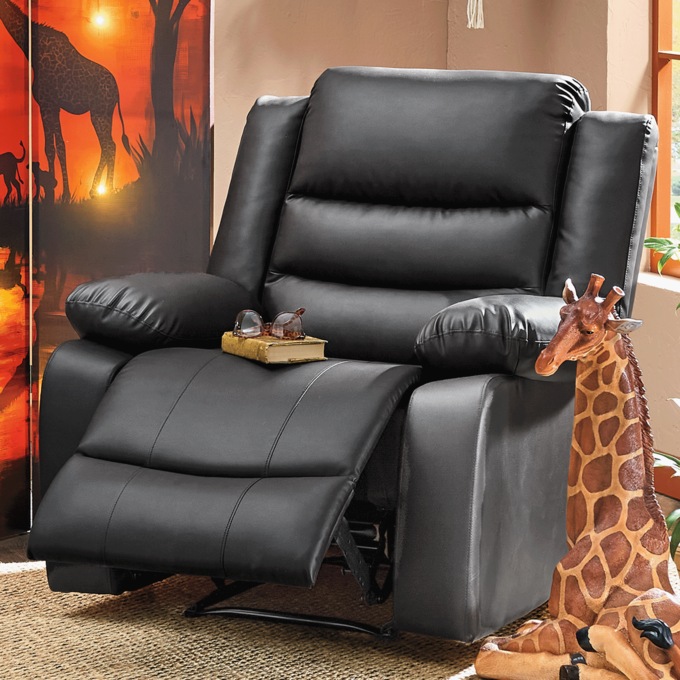 Overstuffed Recliner, , large