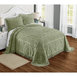 Emily Chenille Bedspread, , large